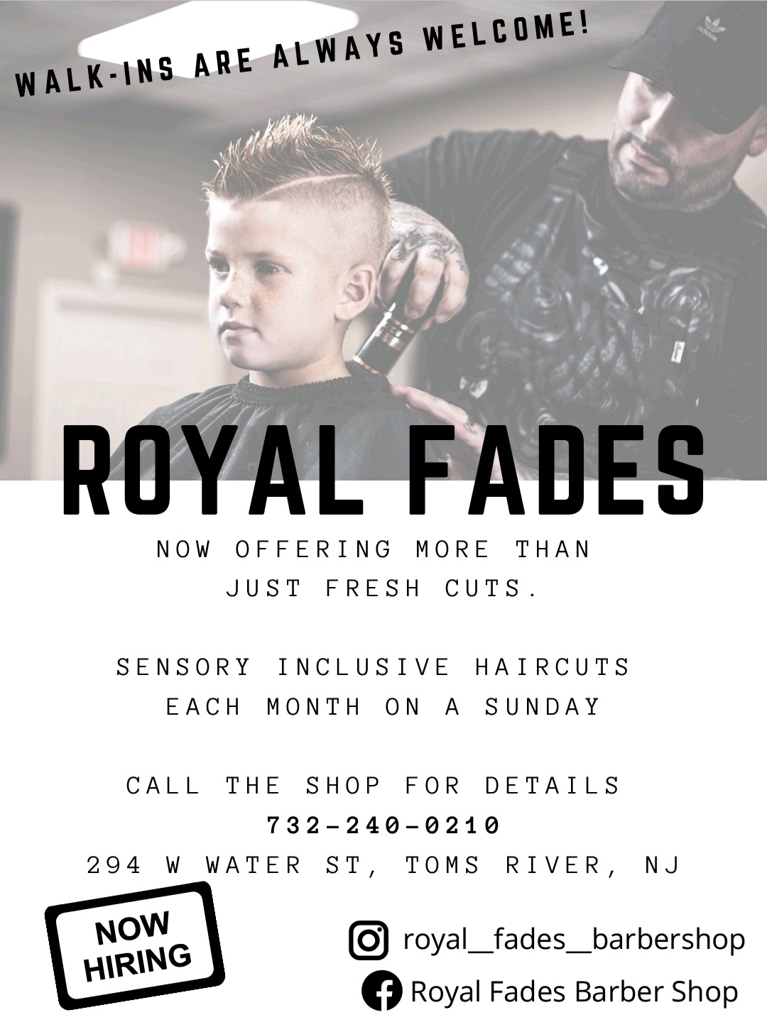 Reviews of Royal Fades Barbershop LLC - Toms River NJ